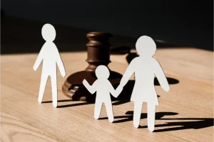separation in couple with children